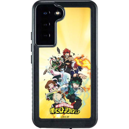 My Hero Academia Hero Team Season 4 Galaxy S24 Plus Waterproof Case